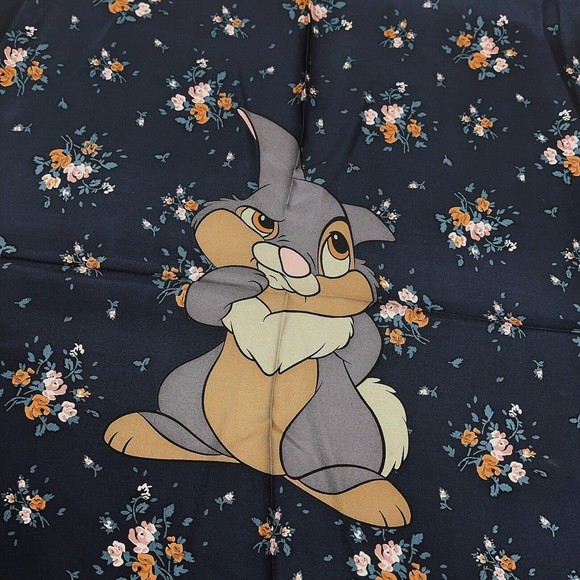 Coach X Disney Thumper Rose Bouquet Print Silk Bandana Scarf 89846 NWT Org $98 - Picture 1 of 8